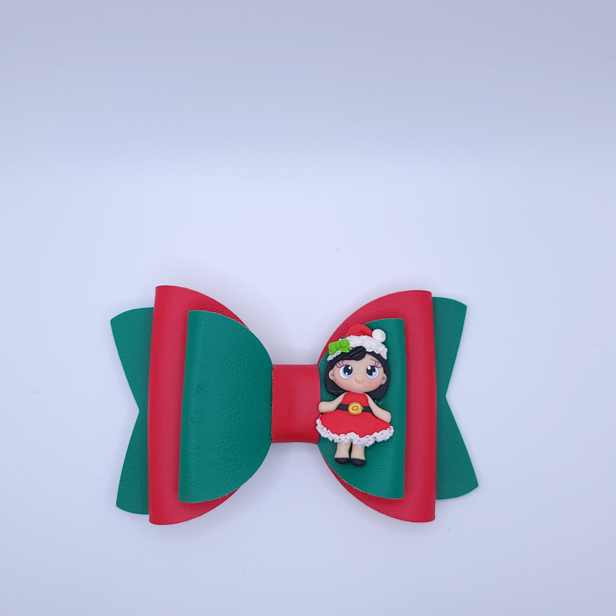 Christmas Bow with Character 5"