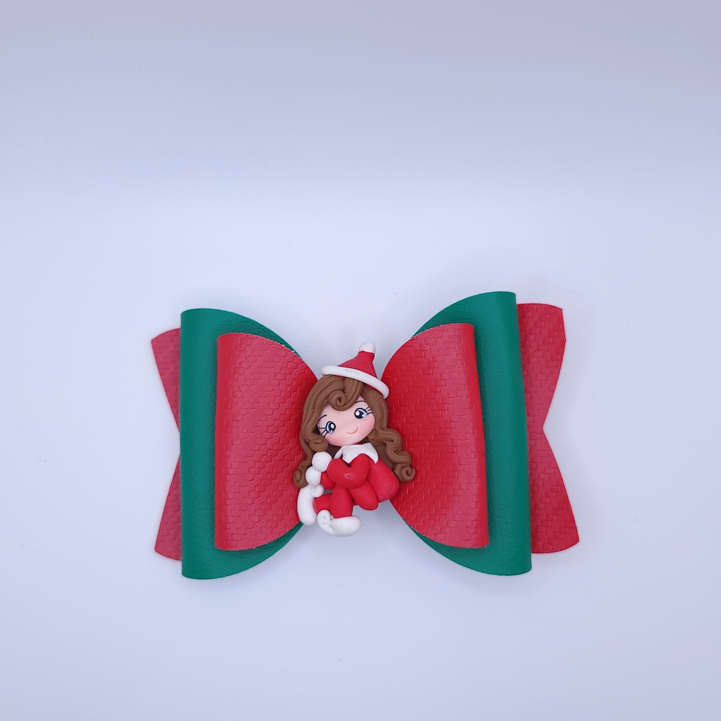 Christmas Bow with Character 5"