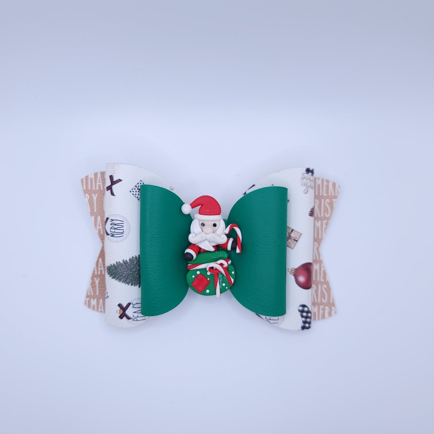 Christmas Bow with Character 5"